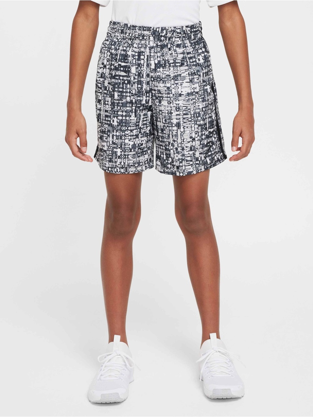 Nike Black and White Patterned shorts